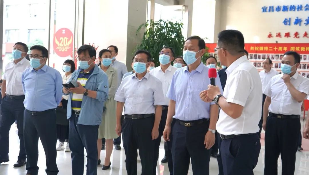 馬國強率部分全國人大代表、省代表來微特調研科技創新工作